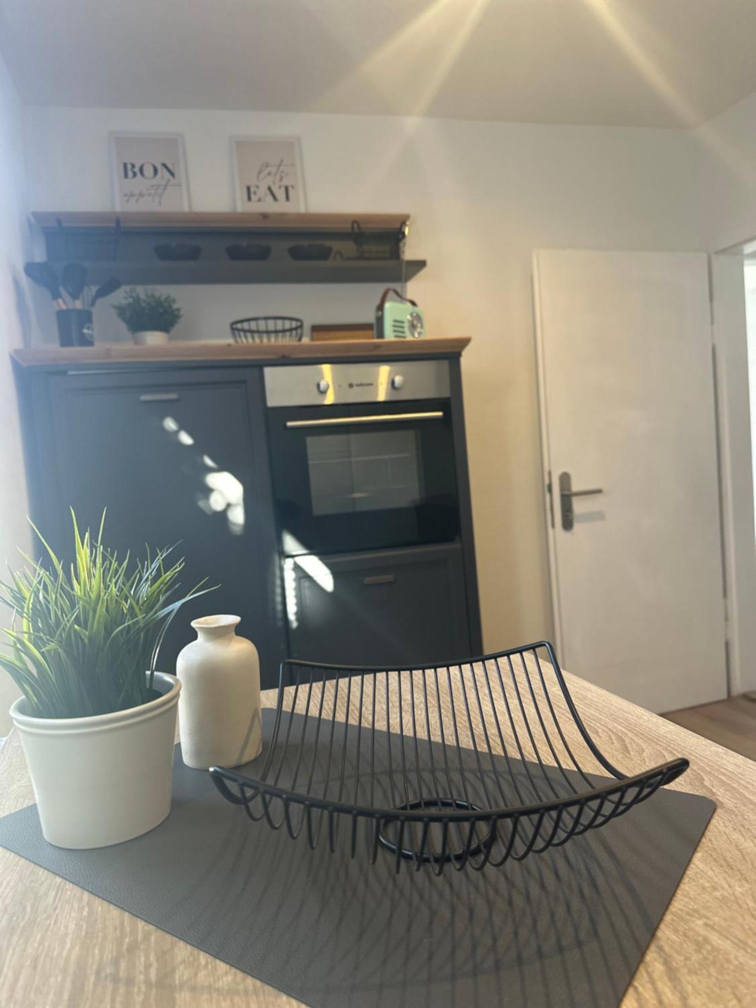 Neckarnest Ferienwohnung Neckarwestheim Buitenkant foto