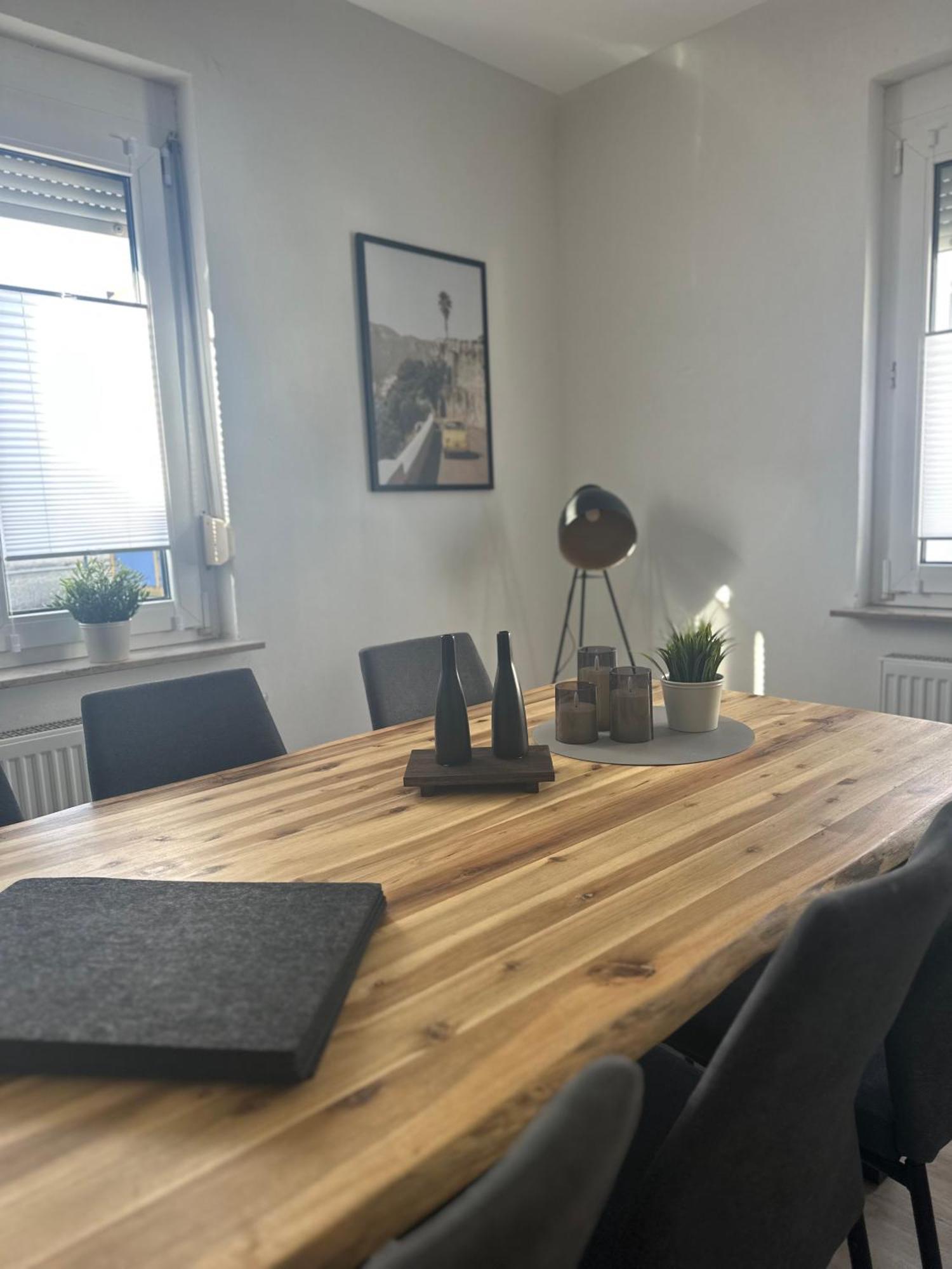Neckarnest Ferienwohnung Neckarwestheim Buitenkant foto