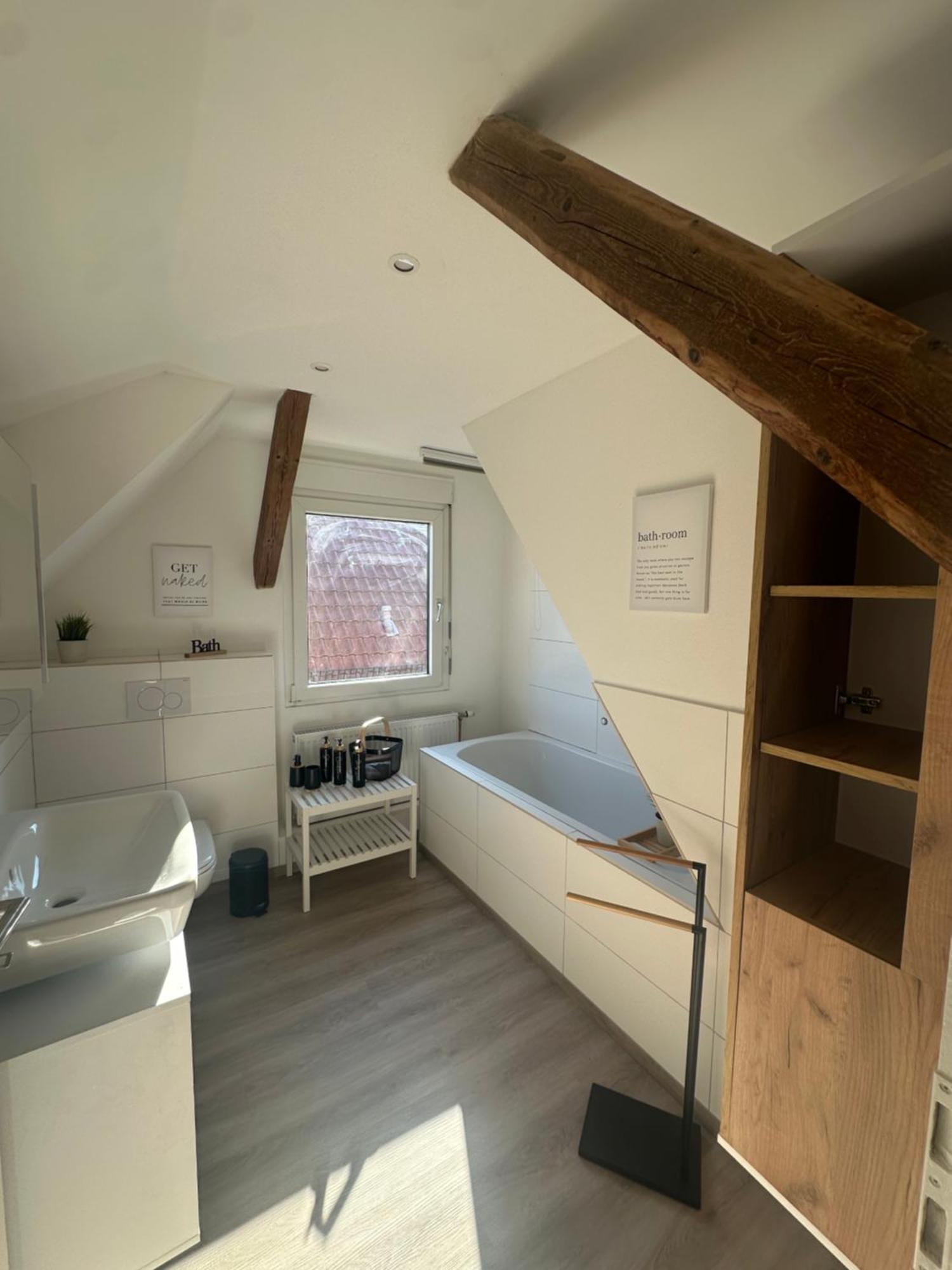 Neckarnest Ferienwohnung Neckarwestheim Buitenkant foto